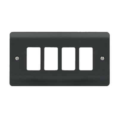 Click Mode 4 Gang GridPro Frontplate Part M