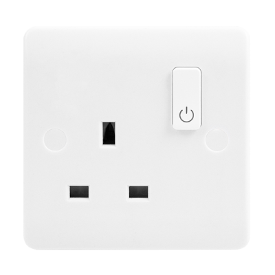 Click Mode 13A 1 Gang Zigbee Smart Switched Socket Outlet