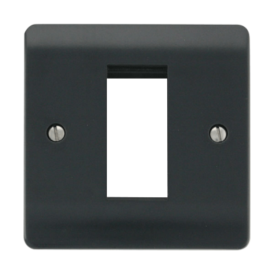 Click Mode 1 Gang New Media Unfurnished Plate - 1 Aperture Part M