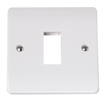 Click Mode 1 Gang MiniGrid Unfurnished Plate - 1 Aperture