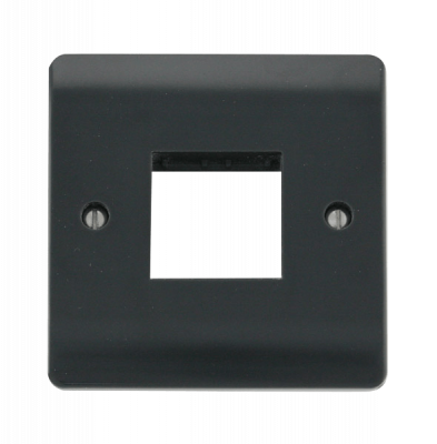 Click Mode 1 Gang MiniGrid Unfurnished Plate - 2 Aperture Part M