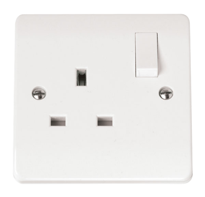 Click Mode 13A 1 Gang DP Switched Socket