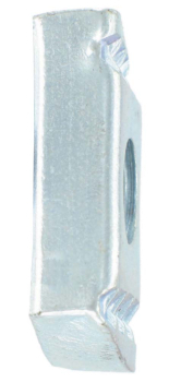 M12 Plain Channel Nuts BZP