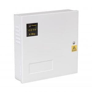 RGL 12VDC 5AMP 8 FUSED OUTPUTS CCTV PSU