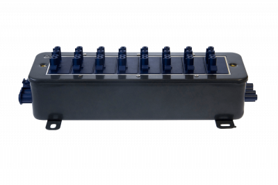 Click Flow 230V 20A 8 Gang 4 Pole Distribution Hub