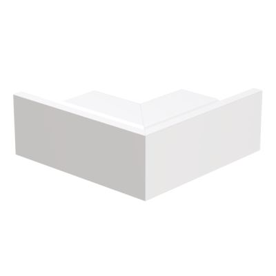 Marshall Tufflex 90D External Angle 75x75mm White