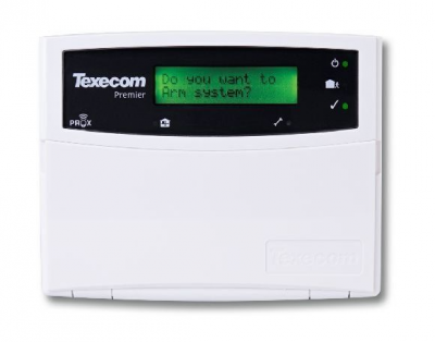 TEXECOM EN-G3 PREMIER LCDP | PROX KEYPAD WITH 2 ZONES & 1 OUTPUT (LCD-P)