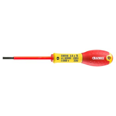 EXPERT by FACOM 3.5x75mm Insulated Parallel Slotted Screwdriver