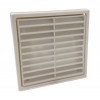 ELEX/ECFG100W 100mm FIXED GRILLE WHITE