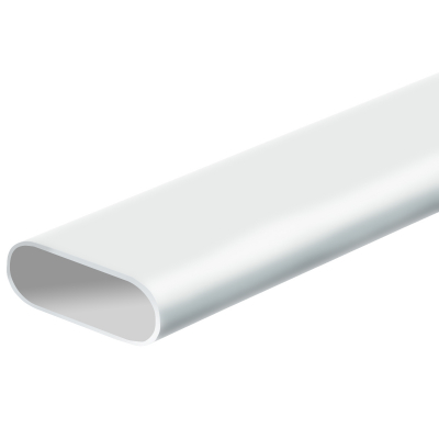 Marshall Tufflex Oval Conduit 25mmx3m White