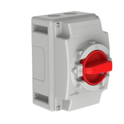 C&D Rotary Isolator 80a 4P Moulded Plastic IP65
