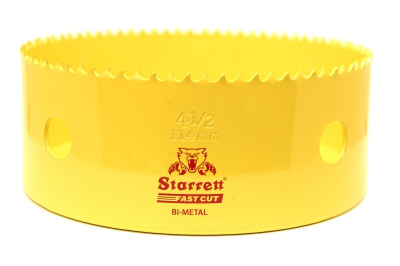 Starrett FCH – Fast Cut – 114mm Hole saw