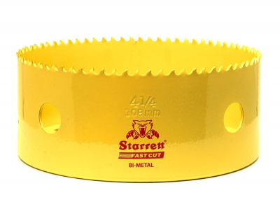 Starrett FCH – Fast Cut – 108mm Hole saw