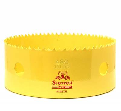 Starrett FCH &ndash; Fast Cut &ndash; 111mm Hole saw