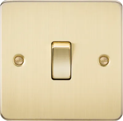 K/Bridge 10AX 1G 2-way Switch - Brushed Brass