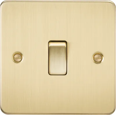 K/Bridge 20A 1G DP Switch - Brushed Brass