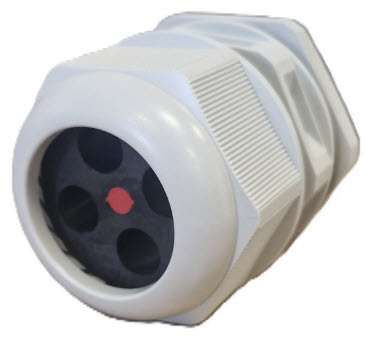 Fusebox M50 3 PHASE + EARTH TAIL GLAND IP68