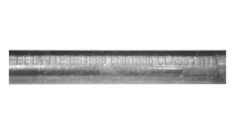 CLASS 4 25MM GALVENISED CONDUIT 3.75MTR