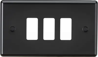 K/Bridge 3G Grid Faceplate - Matt Black