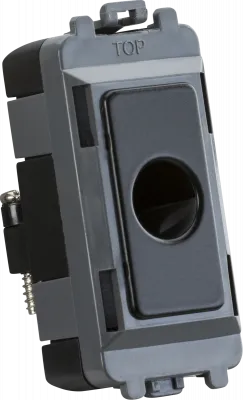K/Bridge Flex outlet module (up to 10mm) - matt black