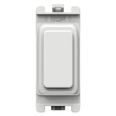 Thrion Blank Grid Module White Moulded