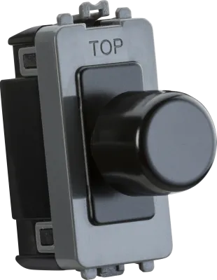 K/Bridge 2-way 10-150W (5-150W LED) Intelligent Dimmer - Matt Black