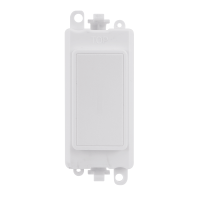 Click GridPro Blank Module White Insert