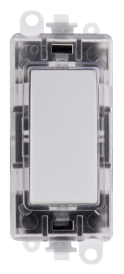 Click GridPro 20AX DP Switch With Blue LED Indicator Module White