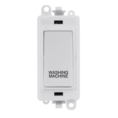 Click GridPro 20AX DP Switch Module InchWASHING MACHINEInch White Insert