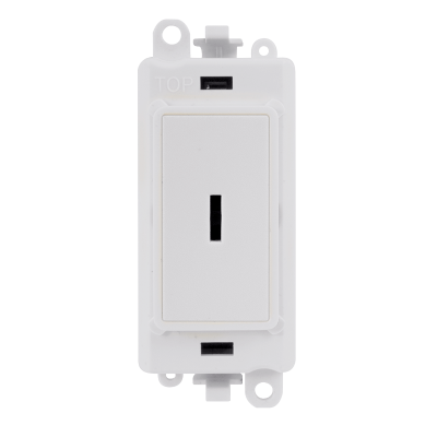 Click GridPro 20AX DP Keyswitch Module White Insert
