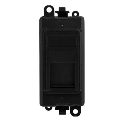Click GridPro RJ45 CAT-6 Module Black Insert/Black