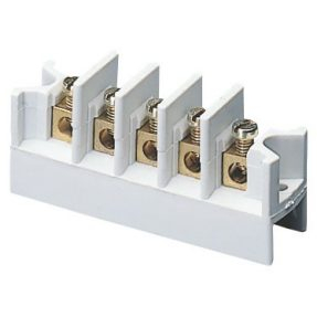 Gewiss GW44608 Terminal Block 5x4mm2 Grey