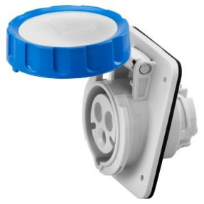 Gewiss GW62227H Socket 2P+E 16A 230V Blu