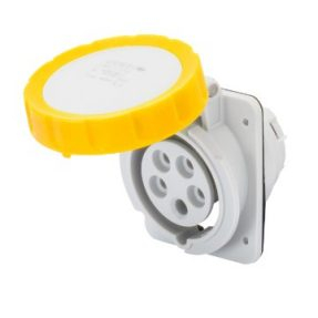 Gewiss GW62235H Socket 2P+E 32A 110V Yel