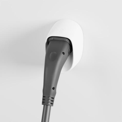WALLBOX EV TYPE 2 PLUG HOLDER WHITE