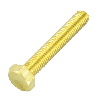 M6 x 20mm Hexagonal Set Screws Brass