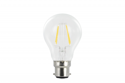 Integral omni filament GLS lamp B22 470lm 3.4w 2700k non-dimm 330 beam clear full glass