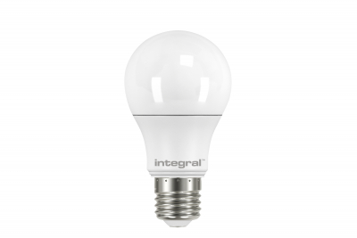 Integral GLS lamp E27 470lm 4w 2700k dimmable 240 beam frosted