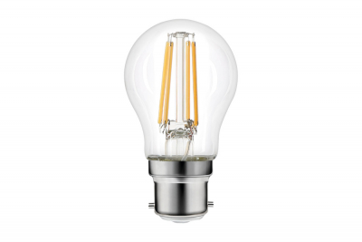 Integral omni filament golf ball lamp B22 470lm 3.4w 2700k non-dimm 330 beam clear full glass