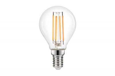 Integral OMNI FILAMENT GOLF BALL BULB E14 470LM 3.4W 4000K DIMMABLE 330 BEAM CLEAR FULL GLASS