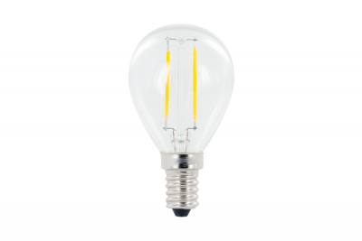 Integral OMNI FILAMENT GOLF BALL BULB E14 250LM 2W 4000K NON-DIMM 320 BEAM CLEAR FULL GLASS