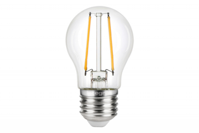 Integral omni filament golf ball lamp E27 250lm 1.8w 2700k non-dimm 330 beam clear full glass