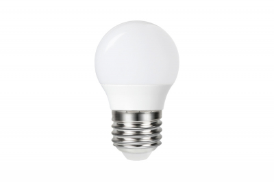Integral golf ball lamp E27 470lm 4.2w 2700k non-dimm 240 beam frosted