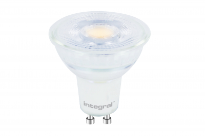 Integral GLASS GU10 BULB 400LM 3.6W 2700K DIMMABLE 36 BEAM