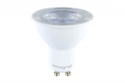 Integral GU10 lamp 400lm 3.4w 2700k non-dimm 36 beam