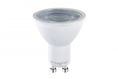 Integral GU10 lamp 5w blue non-dimm 40 beam