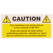 Ind Signs IS5810SA Mixed Cable Label Pk10