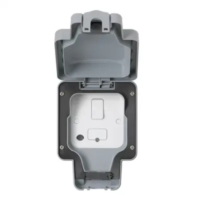 MK Masterseal 13A 1 Gang DP Switched Connection Unit