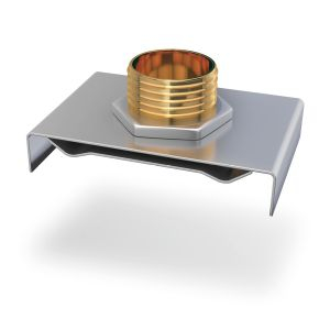 Trench Light Fitting Suspension Unit 50x37mm