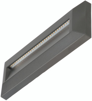 Timeguard 1.6W Horizontal LED Step Light � Dark Grey